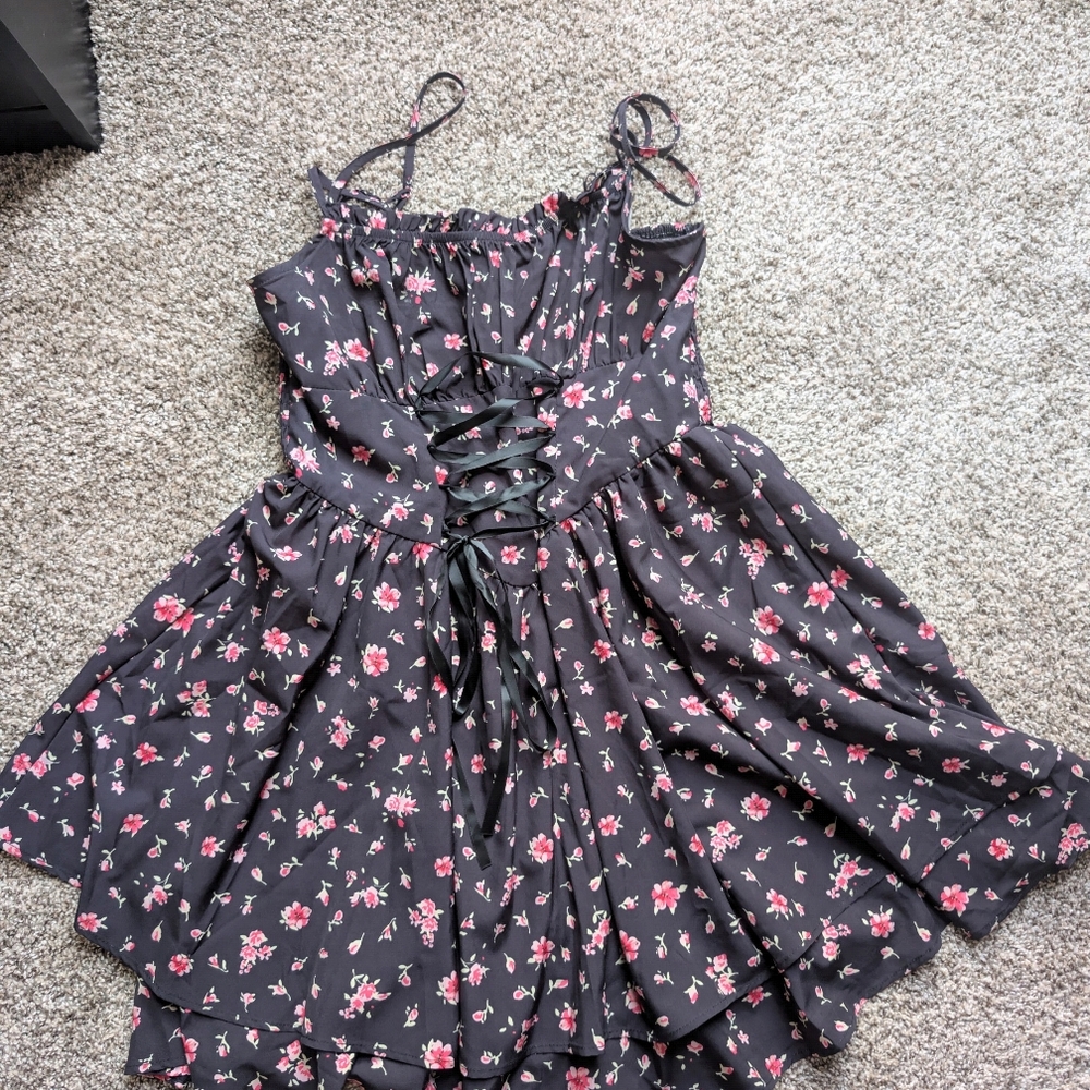 SHEIN Elegant Black Dress